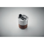 Branded Steel Tumbler with Acacia Wood Grip without branding