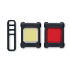 Branded Rechargeable Bike Light Set without branding