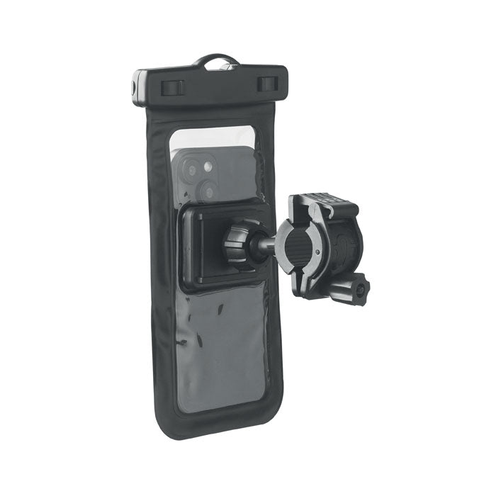 Branded Waterproof Bike Phone Mount Case without branding