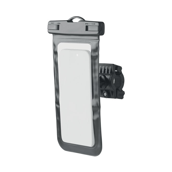 Branded Waterproof Bike Phone Mount Case without branding