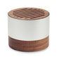 Recycled Aluminium and Walnut Wireless Speaker