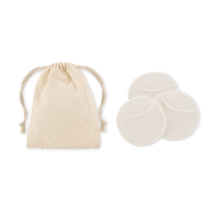 Branded Reusable Face Cleaning Pad Set