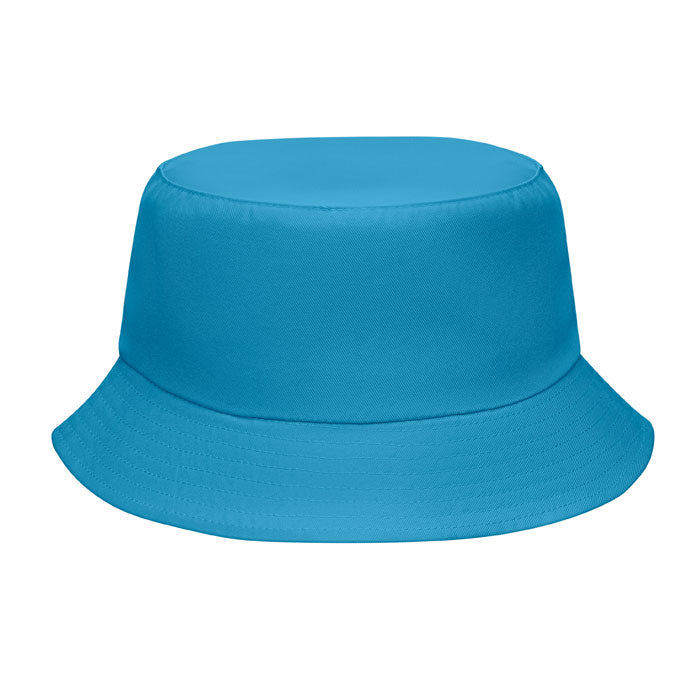 Branded Polyester Bucket Hat 150gsm in Blue