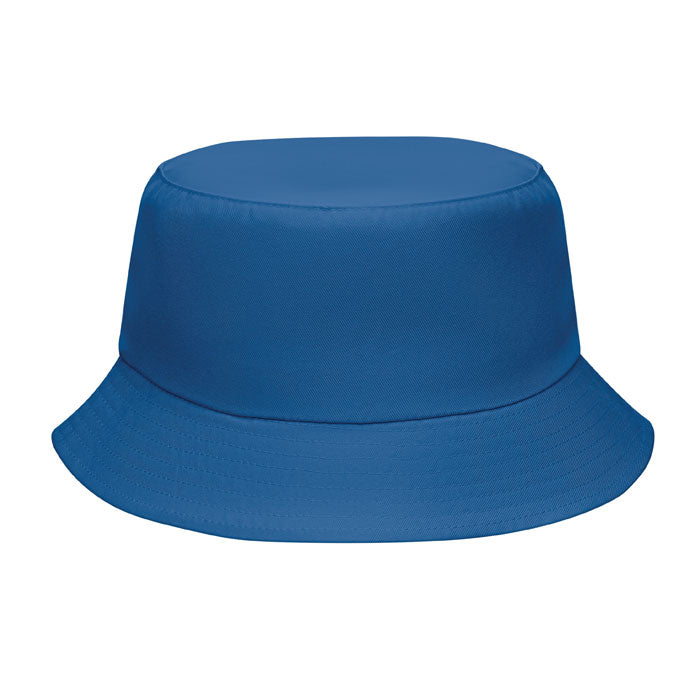 Branded Polyester Bucket Hat 150gsm in Blue