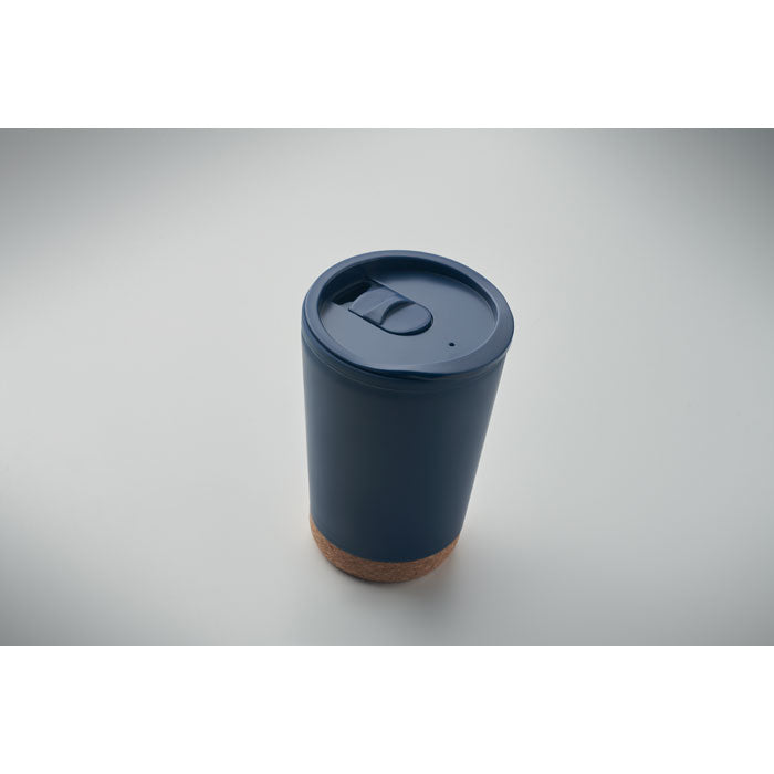 Branded Tumbler with Cork Base without branding