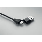 Branded 4 in 1 Charging Cable in use