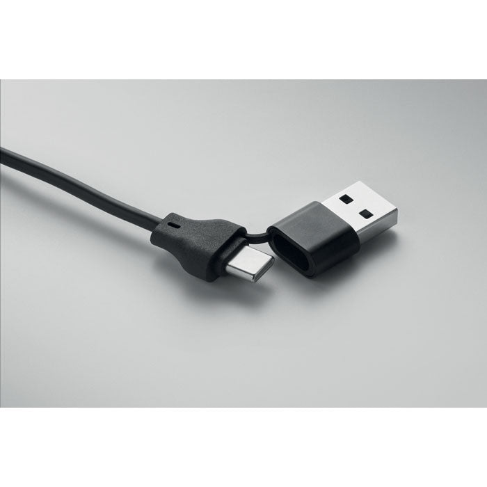 Branded 4 in 1 Charging Cable in use