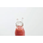 Branded Reusable Glass Straw Set without branding