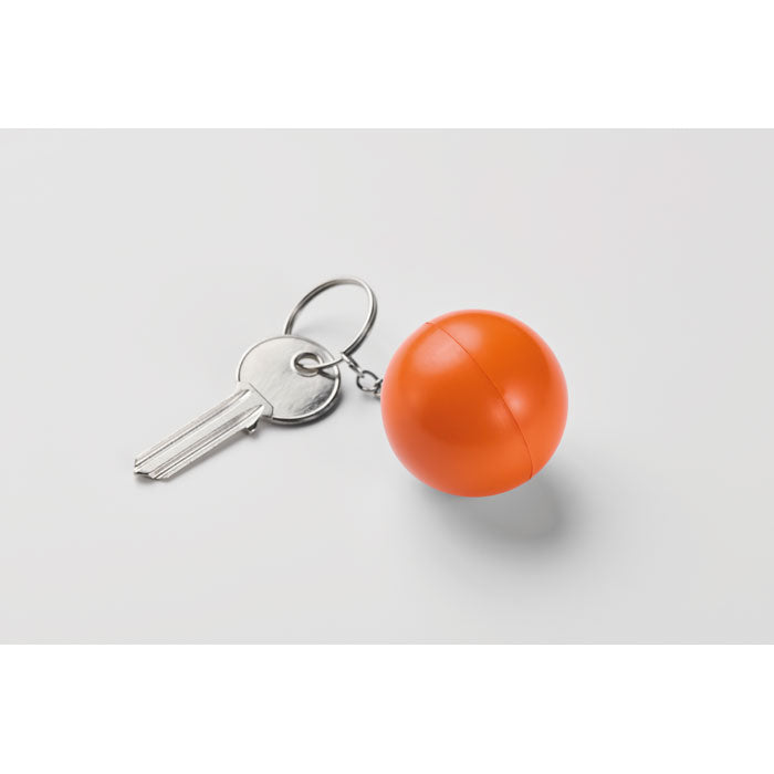Branded PU Ball Keyring without branding