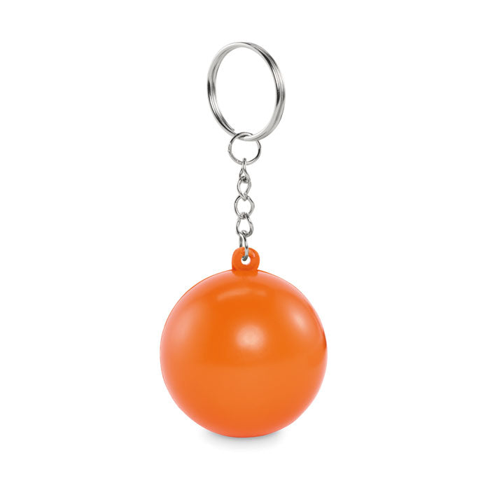 Branded PU Ball Keyring without branding