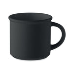 Branded Matt Vintage Mug in Black