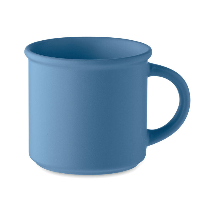 Branded Matt Vintage Mug in Blue