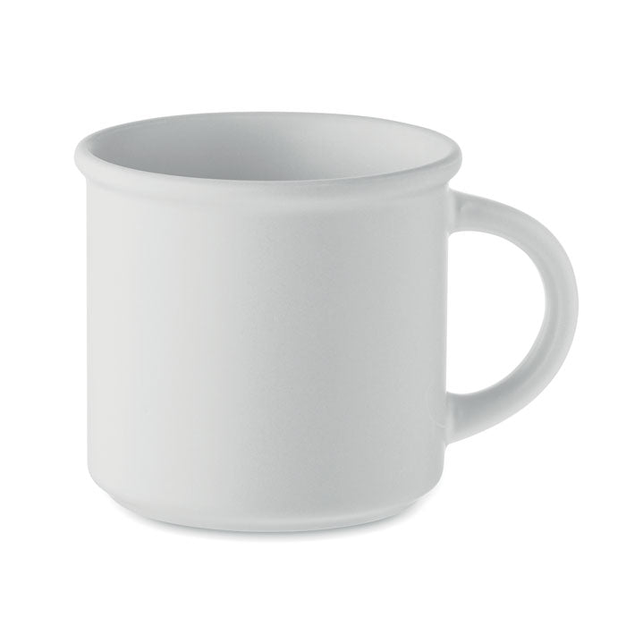 Branded Matt Vintage Mug in White