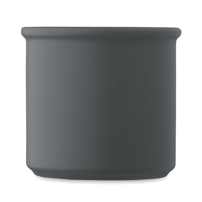 Branded matt vintage mug, detail