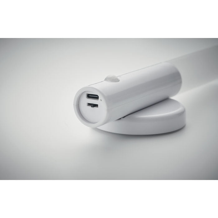 Branded Rechargeable Sensor Light with Magnetic Base without branding