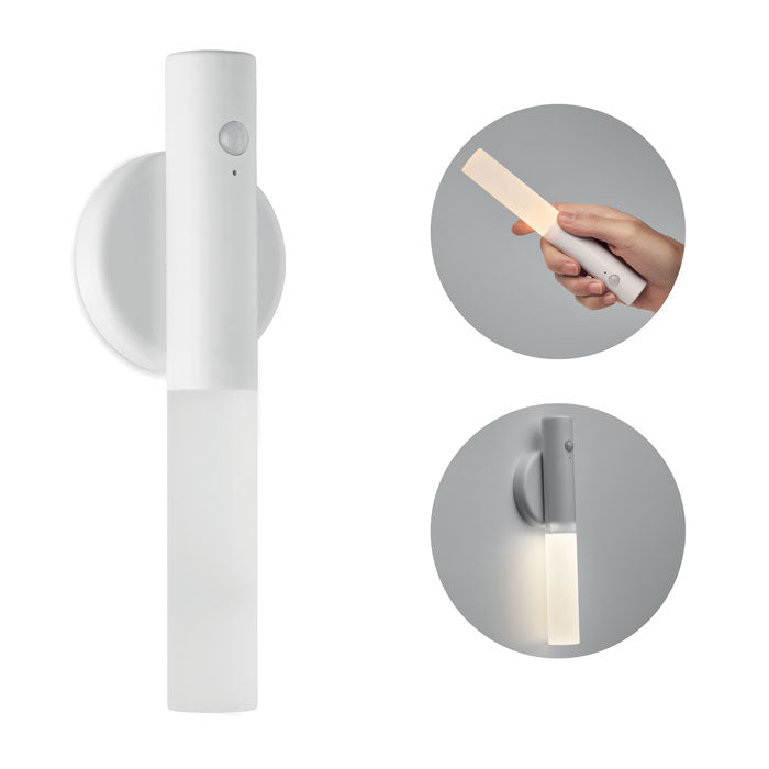 Branded Rechargeable Sensor Light with Magnetic Base