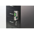 Branded Mini Magnetic Aluminium Spirit Level in use