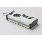 Branded Mini Magnetic Aluminium Spirit Level in use