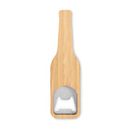 Branded Magnetic Bamboo Bottle Opener without branding