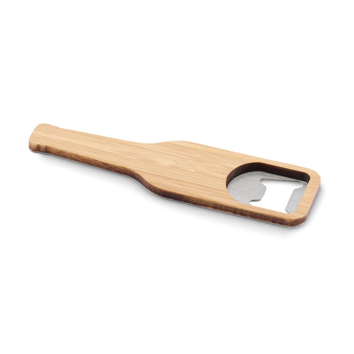 Branded Magnetic Bamboo Bottle Opener
