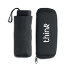 Branded 19 Inch Foldable Umbrella in EVA Case