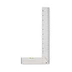 Branded Aluminium Set Square with Spirit Level