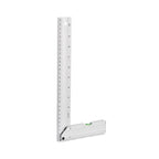 Branded Aluminium Set Square with Spirit Level