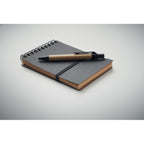 Branded Recycled Paper Notebook with Pen without branding