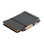 Branded Recycled Paper Notebook with Pen