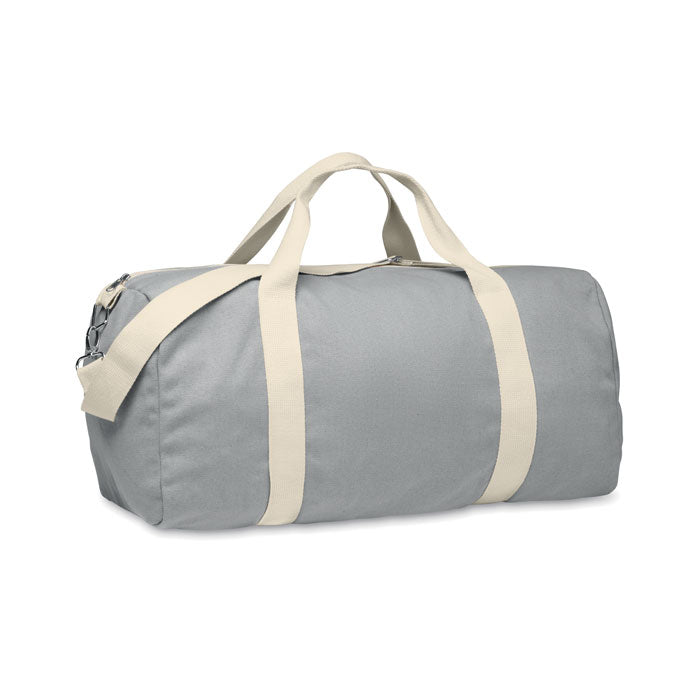 Branded Recycled Duffle Bag 320gsm in Grey
