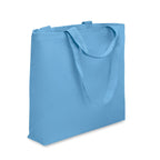 Branded Beach Bag Canvas 320gsm in Blue