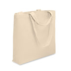 Branded Beach Bag Canvas 320gsm in Brown