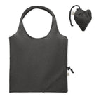 Branded Foldable Shopping Bag 140gsm in Black