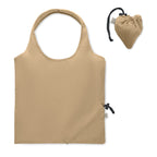 Branded Foldable Shopping Bag 140gsm in Brown