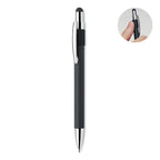 Branded Stylus Spinner Pen in Black
