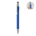 Branded Stylus Spinner Pen in Blue