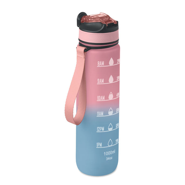 Branded RPET Sports Bottle with Straw - 1L colour option 11