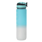 Branded RPET Sports Bottle with Straw - 1L without branding