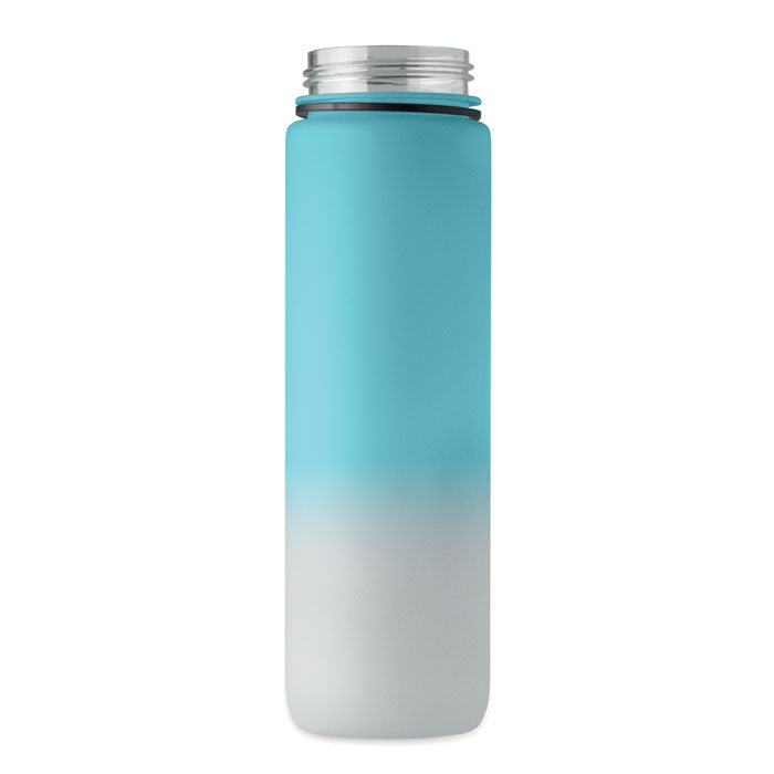 Branded RPET Sports Bottle with Straw - 1L without branding