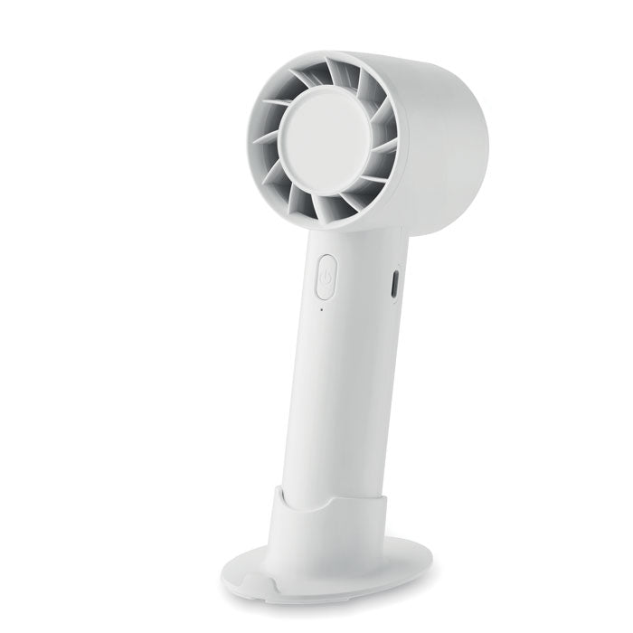 Branded Portable Fan with Additional Desk Stand without branding