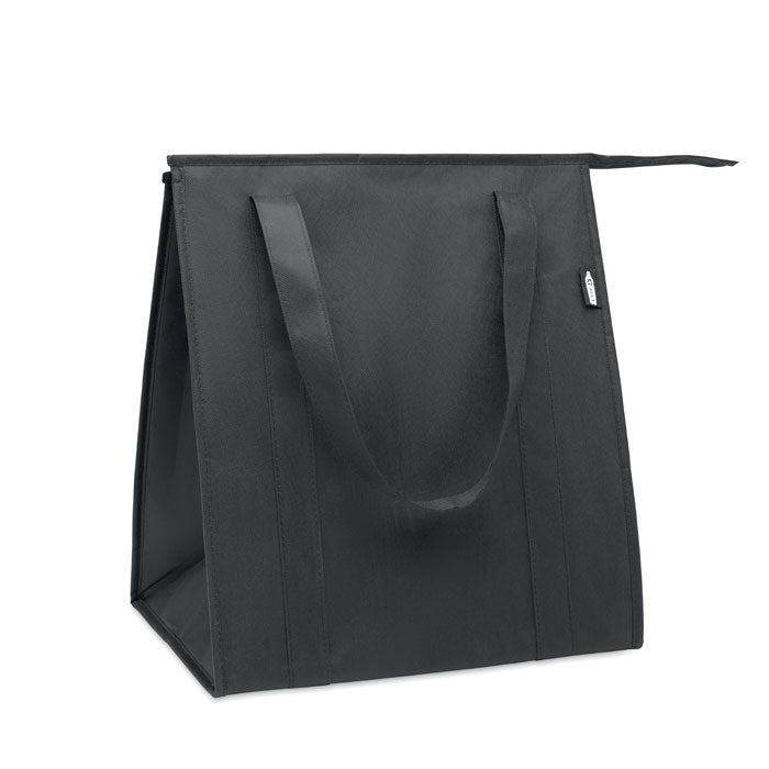 Branded Non Woven RPET Cooler Bag in Black