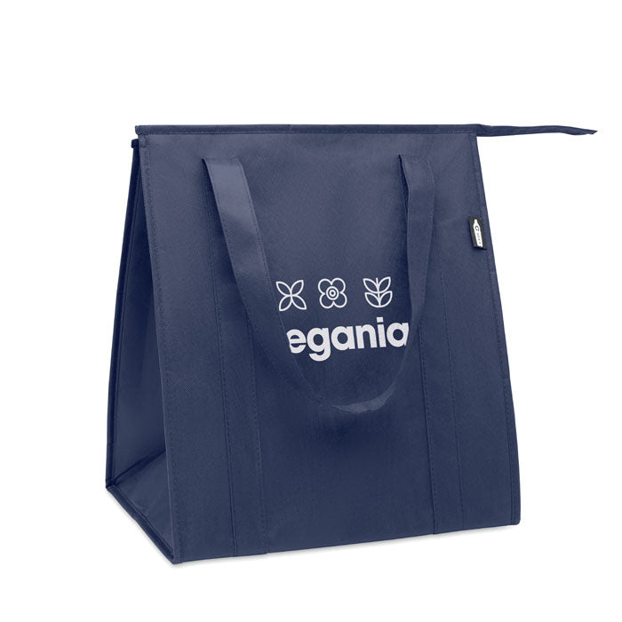 Branded Non Woven RPET Cooler Bag in Blue