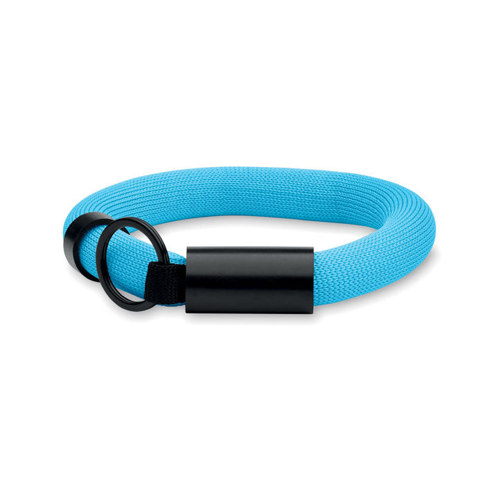 Branded Floating Wristband Key Ring