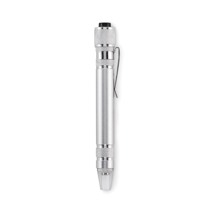 Branded Recycled Multi Tool Pen with Torch without branding