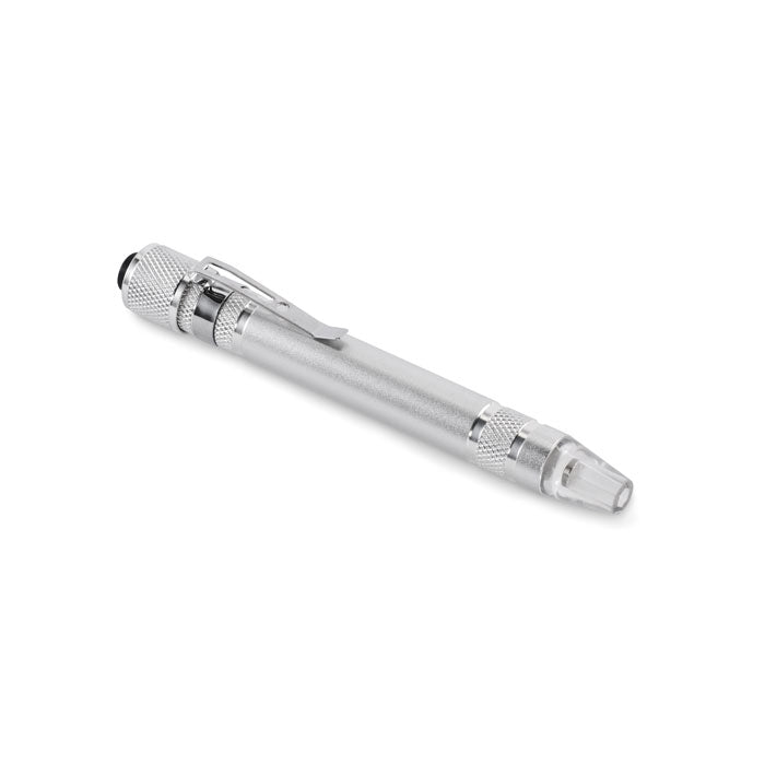Branded Recycled Multi Tool Pen with Torch without branding