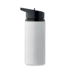 Branded Stainless Steel Water Bottle with Straw