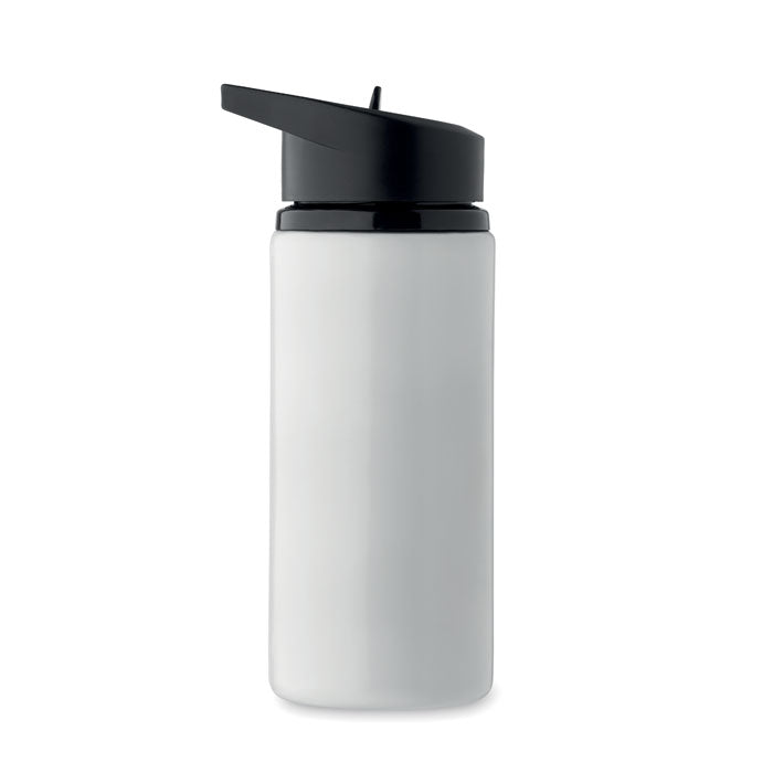 Branded Stainless Steel Water Bottle with Straw