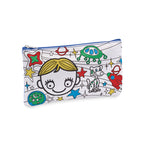 Branded Pencil Case with 4 Markers without branding