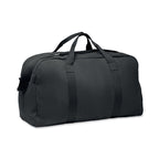 Branded Duffle Travel Bag 450gsm in Black