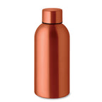 Branded recycled steel water bottle, 500ml